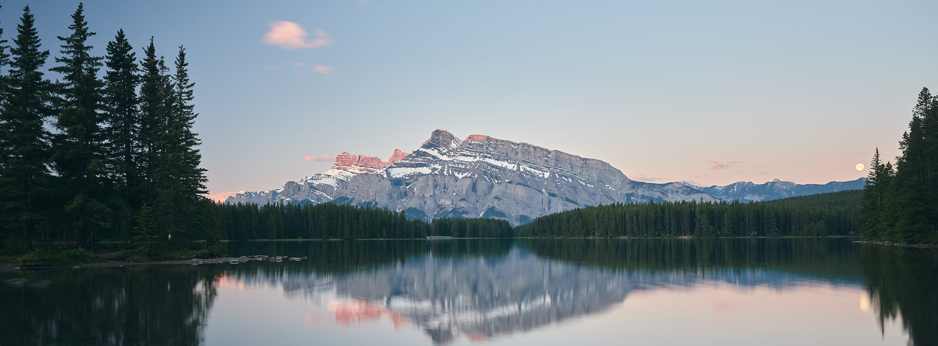 Sunrise at Two Jack Lake