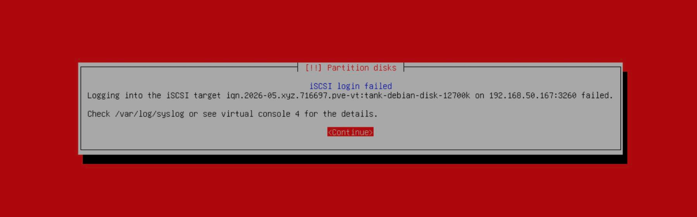 iscsi-failure